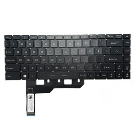 SUNMALL RGB Backlit Replacement Keyboard Compatible with MSI GP66 Leopard 10UH 11UH 11UG 11UE GE66 11UG 11UE MS-1543 GS66 MS-16V1 MS-16V4 MS-1541 GF73 GL75 MS-17E7 Creator 15 A11UE