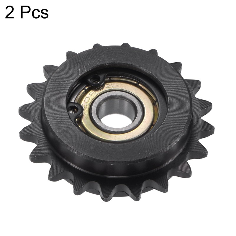 uxcell #25 Chain Idler Sprocket, 8mm Bore 1/4" Pitch 20