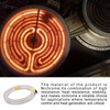 Rebower Flat Heater Wire Nichrome High Resistance Stability,[for Heating Elements