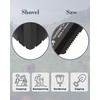 Ultralight Backpacking Trowel Aluminum Shovel Small Potty Multitool with Longer