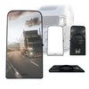 SPLENDID Replacement Mirror Glass for 2018-2024 Freightliner Cascadia, Heated Flat