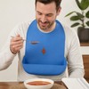 Silicone Adult Bib for Mealtime Care – Waterproof Reusable Feeding