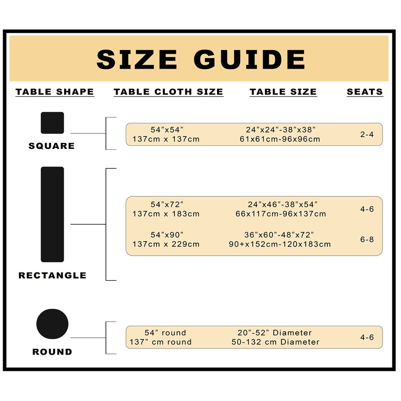 Sapphire Collection Traditional Large Cotton Chenille Table Covers Tablecloth Non