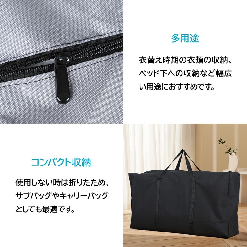 ENN LLC Large Capacity Travel Sports Boston Bag, Black