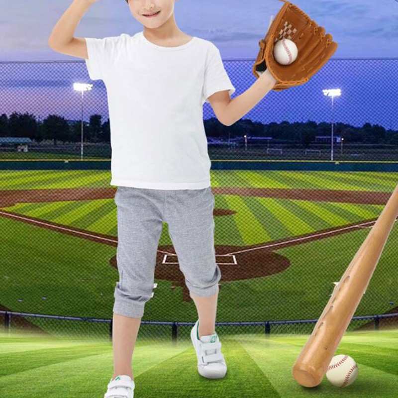 Baseball Glove Ergonomic PU Leather Baseball Mitts Softness Professional Baseball