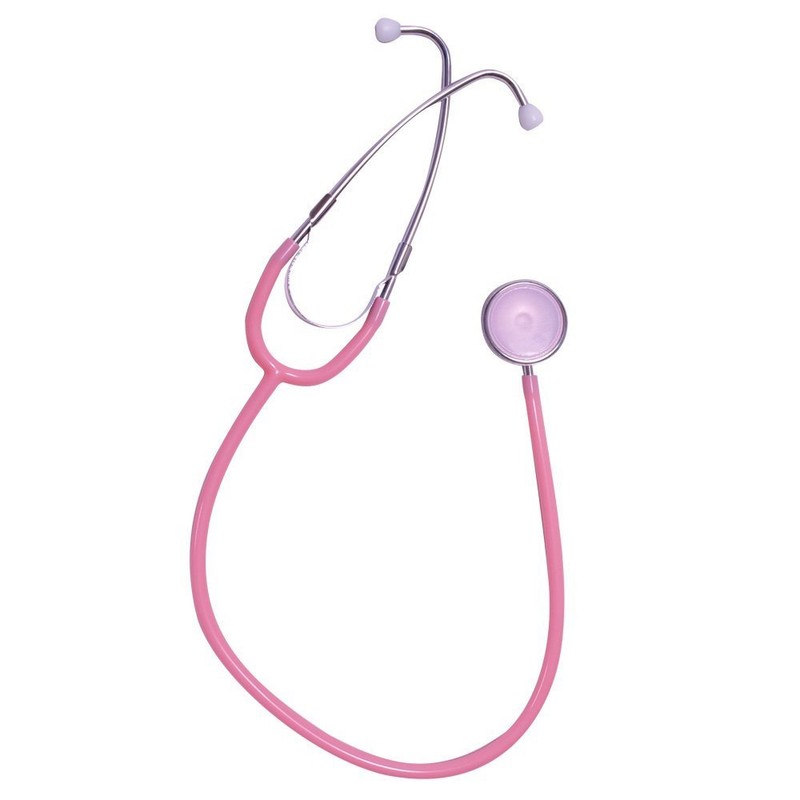 Stethoscope_Nurse Scope_Outer Spring Double_IZ-2003 with Storage Case (Pink)