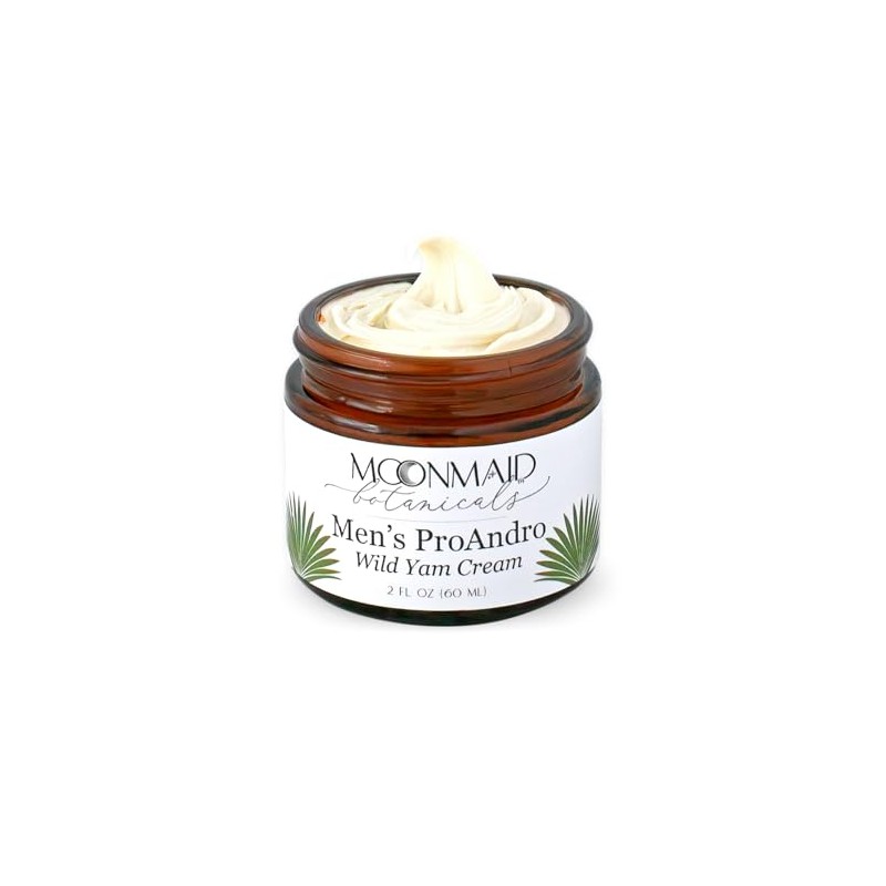MoonMaid Botanicals ProAndro Men's Wild Yam Cream with Saw Palmetto