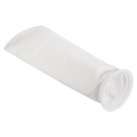 PATIKIL 6 Inch Ring Filter Socks 75 Micron, Mesh Bags Pool Skimmer Basket, White