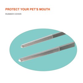 Extra Long Tweezers with Rubber Cover Tips, Fecsam Feeding Tongs - 2 Pack/18.9 inch Aquarium Stainless Steel Large Aquascape Tools for Fish Tank, Terrarium，Aquascaping, Reptile, Bearded Dragon