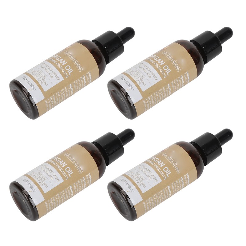 4pcs Argan Oil Hair Growth Serum Boost Thin Hair Increase
