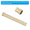 PATIKIL 150 Grain Archery Arrow Brass Insert, 12 Packs Insert