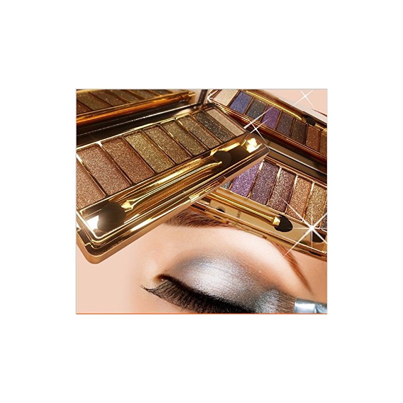 9 Colors Diamond Bright Colorful Makeup Eye Shadow Palette Set