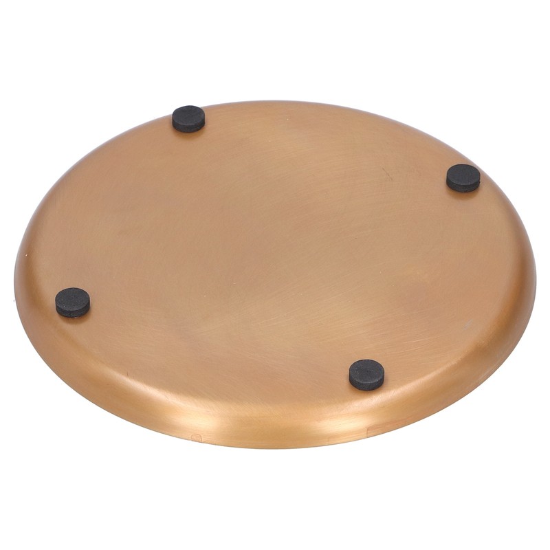Tea Tray Japanese Hand Made Round Tea Cup Holder Plate