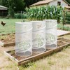 4 Pcs Pop up Plant Covers Tent from Animals, 22.8"