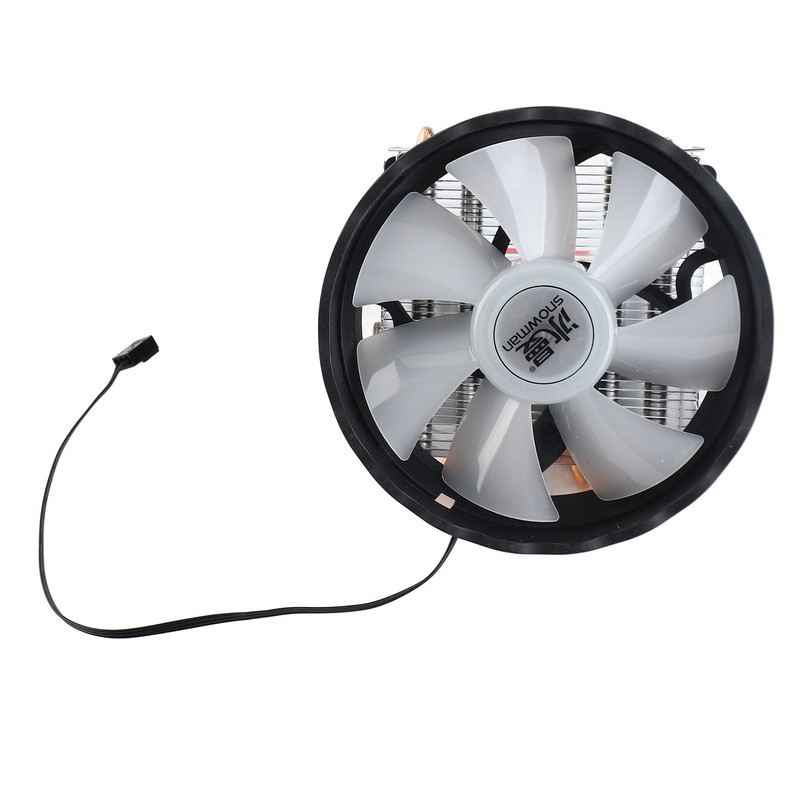 CPU Cooler 4 Copper Heat Pipes 3Pin Colorful Quiet Cooling