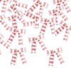 Meseey 30 Pcs Pre-tie Pink Rabbit Twist Tie Bows 3