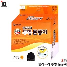 2m Transparent Wide Draft Blocker Weatherstrip for Cold Waves (Solar-Free) Indreamtech