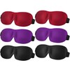 UHBYJM 6Pcs Sleep Mask for Side Sleeper,3D Eye Mask for
