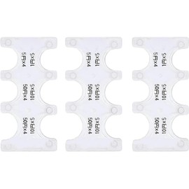 3Pcs White Coin Dispenser Hard Case Coin Storage Box Coin Collection Purse Wallet for Car Coin Changer Holder Small Money Sorter and Coin Holder for Collectors Coin Trays and Coin Boxes