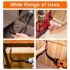 4 Pcs Flexible Drill Bit Extension, 11.6 inch Superbit Screwdriver
