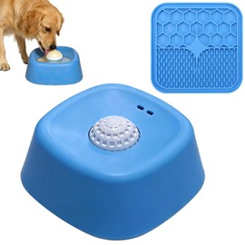 Cuenco Lamer Perro con Bola + Licking Mat para Perro