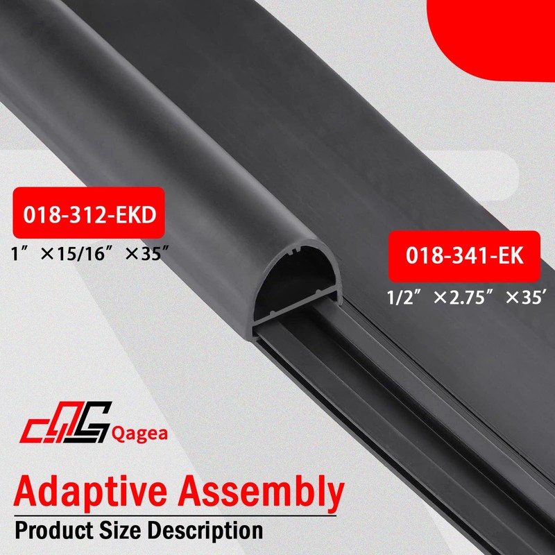 D-Seal RV Slide Out Seal 018-312-EKD RV D Seal Wiper
