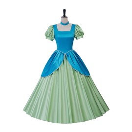Princess Dress Adult Evil Step Sister Anastasia Drizella Dress Cosplay Costume