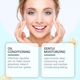 Gel Hidratante con Niacinamida para el Acné – Control de Grasa y Puntos Negros, Hidratación Ligera y Limpieza Profunda, Apto para Todo Tipo de Piel