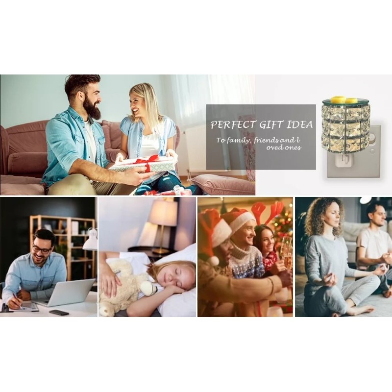 Difusor De Cera Eléctrico Para Recamara Atmósfera Relajante