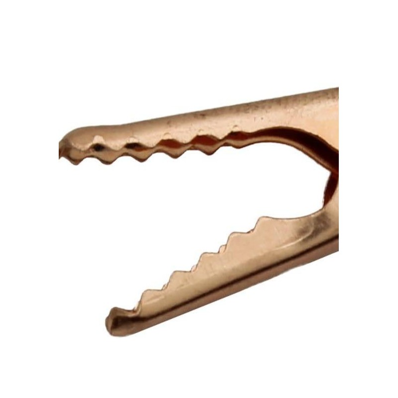 ProTechTrader Solid Copper Alligator Clips (4 pack) - Soldering Heat