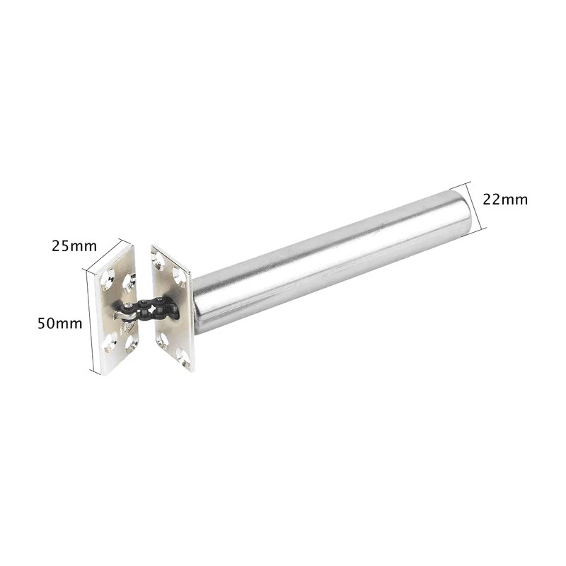 Concealed Door Closer Chain for Fire Doors and Automatic Closing