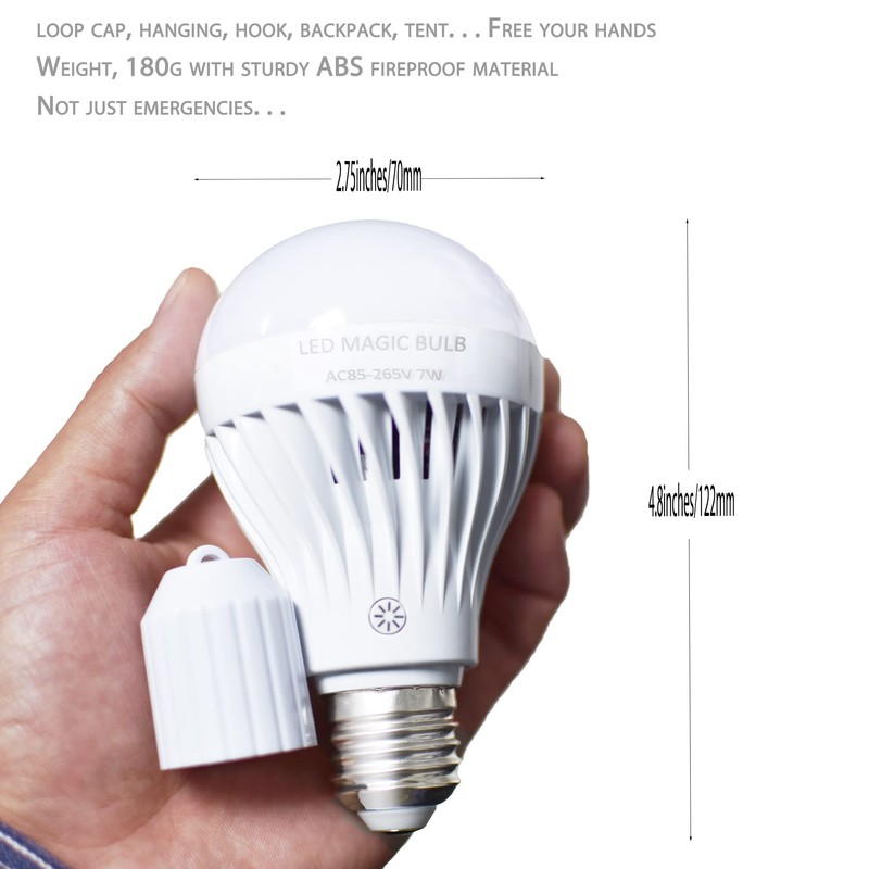 BSOD AC 85-265V 7W LED Magic Bulb with Remote Controller