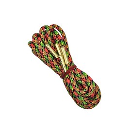 Generic INSANELY PARACORD Shoe Lace Boot Lace Paracord Shoelace 550 Pound Strength Made in USA Round with Metal Aglet (Virus, 72"" (182.88 CM) ONE PAIR)