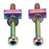 2 PCS RISK M5 X 40mm Bike Seatpost Screw Seat
