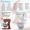 K45B Flat Beater for Kitchenaid Stand Mixer, Coated Flat Beater