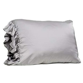 Bella Il Fiore Silky Pillowcase (Gray)