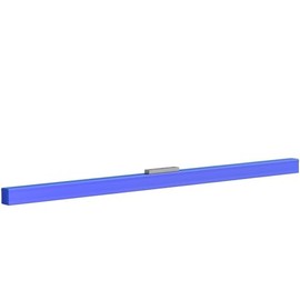 Bon Blue Kangaroo Combo Walking Screed 4 ft. Aluminum Screed Base with Sharp Edge and Rounded Edge for Concrete Finishing