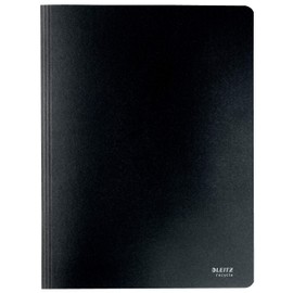 Leitz 39040095 A4 File Folder, 250 Sheets, 100% Recyclable, Eco-Friendly, Recycled Series, Black