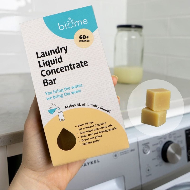 Biome Laundry Concentrate Bar & Dispenser Container Bundle