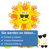 Baker Ross FN004 Sunshine Handprint Class Set - 1 Set