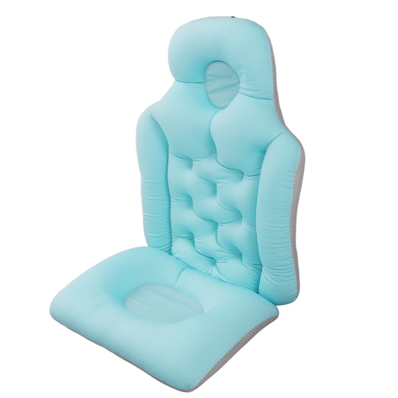 Adult Full Body Bath Pillow Head Neck Support Quick Drying