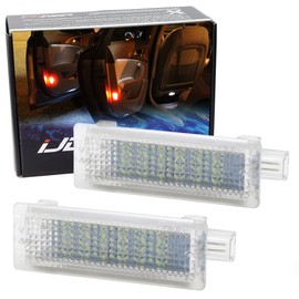 iJDMTOY 18-SMD Red LED Side Door Courtesy Lights, Footwell Lights, Cargo Trunk Area Lights Assy Compatible with Land Rover Range Rover/Range Rover Sport Discovery 4 Freelander 2 LR2 LR3 LR4, etc