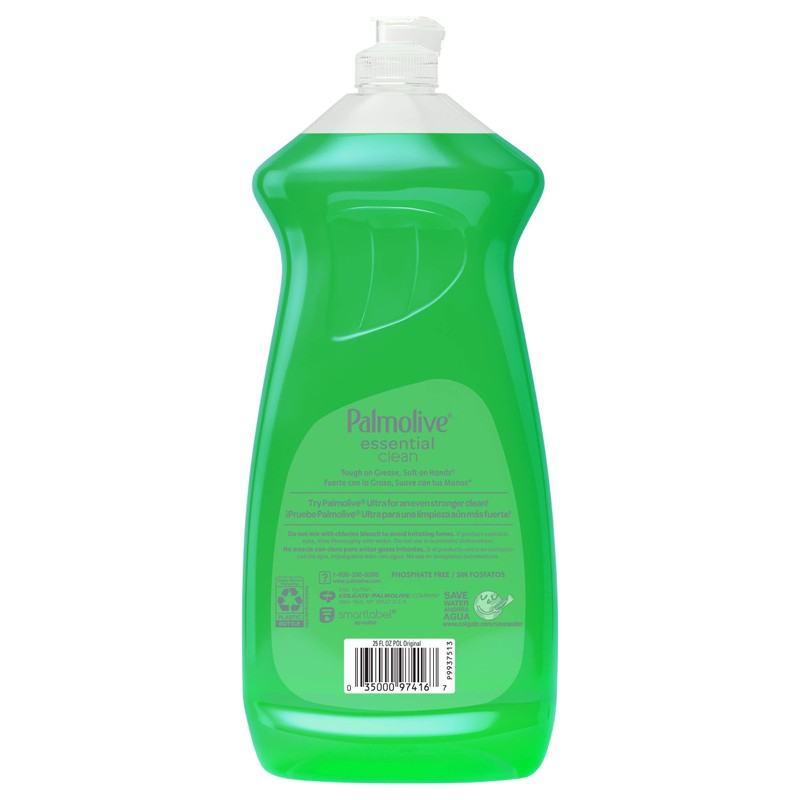 Palmolive Liquid Dish Soap, Original - 25 Fluid Ounce (Pack
