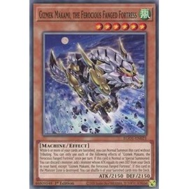 Gizmek Makami, The Ferocious Fanged Fortress - EGO1-EN021 - Common - 1st Edition