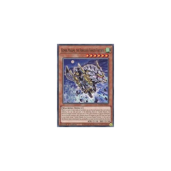 Gizmek Makami, The Ferocious Fanged Fortress - EGO1-EN021 - Common