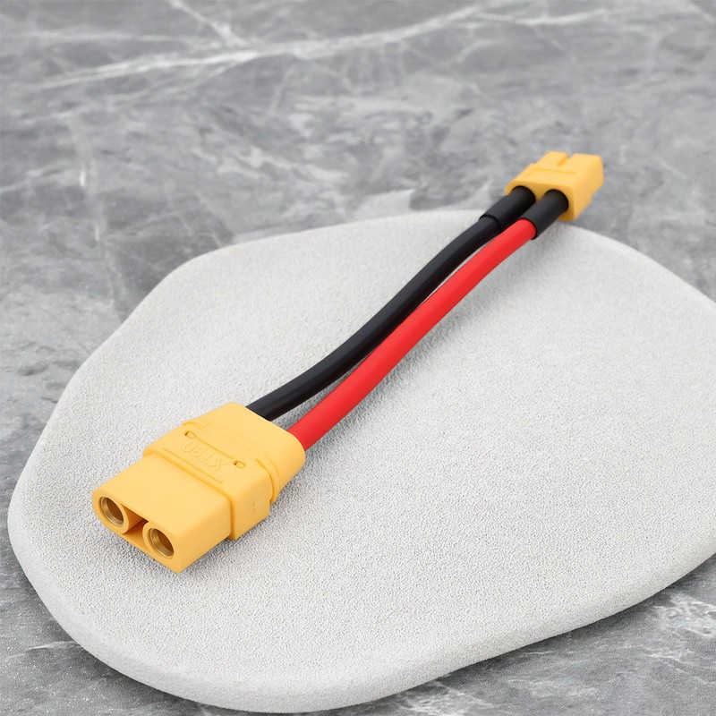 eMagTech 2pcs XT90 Female to XT60 Female Wire Adapter 2Pin
