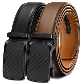 BULLIANT Belt Strap Buckles for Mens Ratchet Belts Repalcement or Customize Width 1 3/8(Black,1 3/8" Belt Width Buckle)
