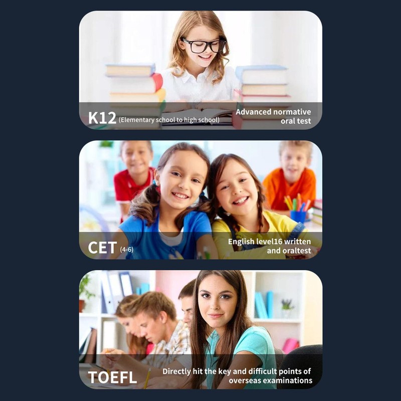 Drfeify Intelligent Translation Pen, Smart Scanner Translator Device Electronic Dictionary