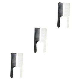 Beavorty 3sets Professional Curved Barber Clipper Comb Hairdressing Tool for Men Static-free Hair Cutting Comb 2pcs*3