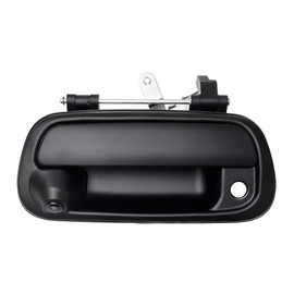 Master Tailgaters Black Primed Tailgate Handle with Backup Camera Replacement for Toyota Tundra (2000-2006) | IP68 Waterproof | Parking Grid Lines Available | Easy to Install
